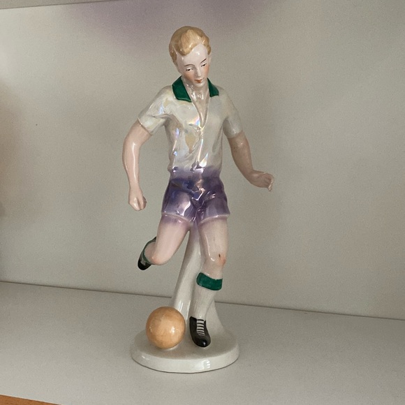 Soccer Player Figurine, GDR - Picture 1 of 3